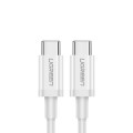 Laidas USB - USB C (K-K) 1.5m Fast charge Ugreen US264 baltas (white)